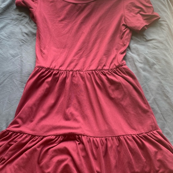 City Vibe maroon dress - Picture 2 of 4